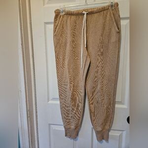 Aerie Tan Track Pants